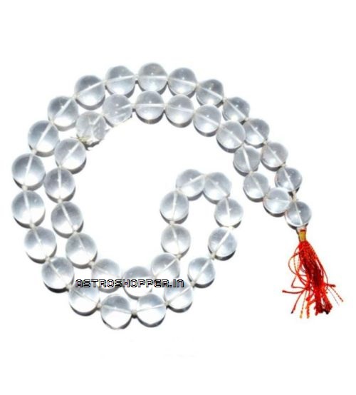 Sphatik Siddh Mala ( 10 mm. ) of 54 Beads, Available in : 7 to 15 mm ( Activated & Siddh )